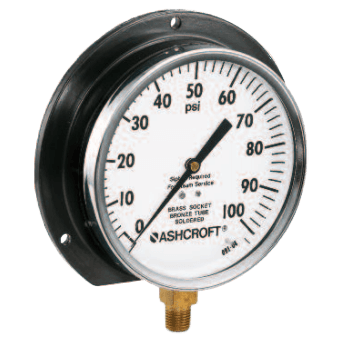 Ashcroft Contractor Pressure Gauge, 2071A